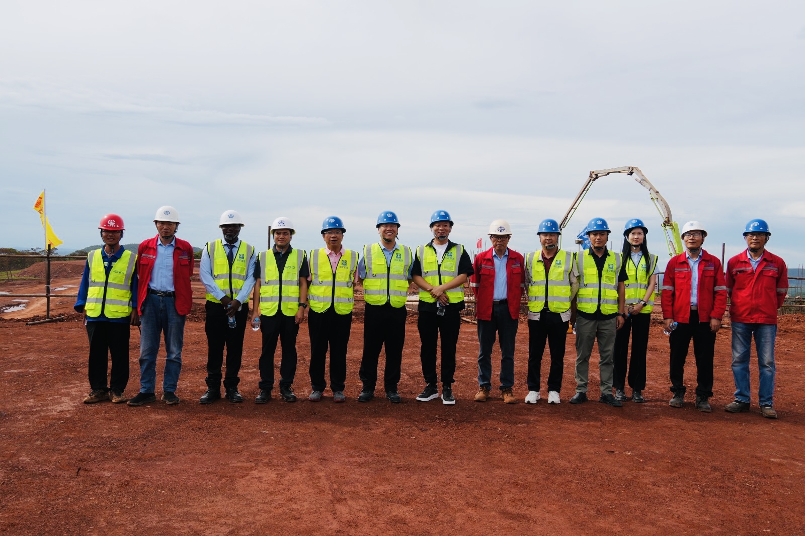 Sinomine Group Chairman Wang Pingwei Visits Sinomine Kitumba for On-Site Inspection and Guidance
