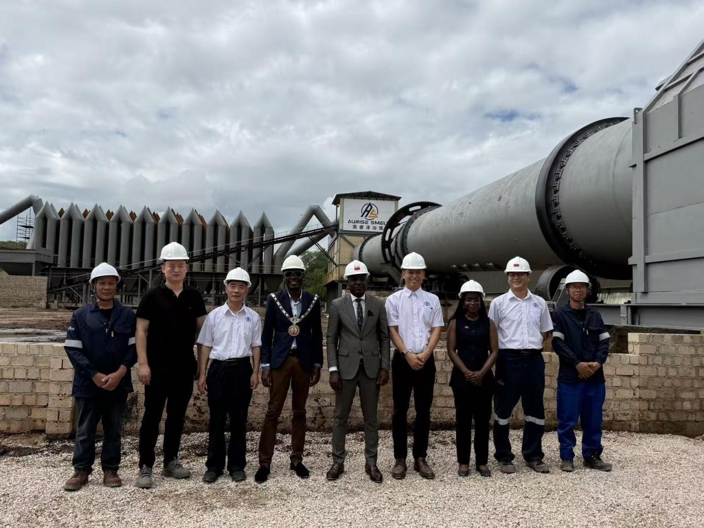 Strategic Transformation Advances Sustainable Resource Utilization and Local Economic Development | Sinomine Tsumeb Mining Phase I of Polymetallic Recovery Project Successfully Commissione