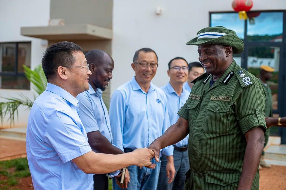 Deputy Inspector General of Zambia Police Visits Kitumba Mining for Inspection and Guidance