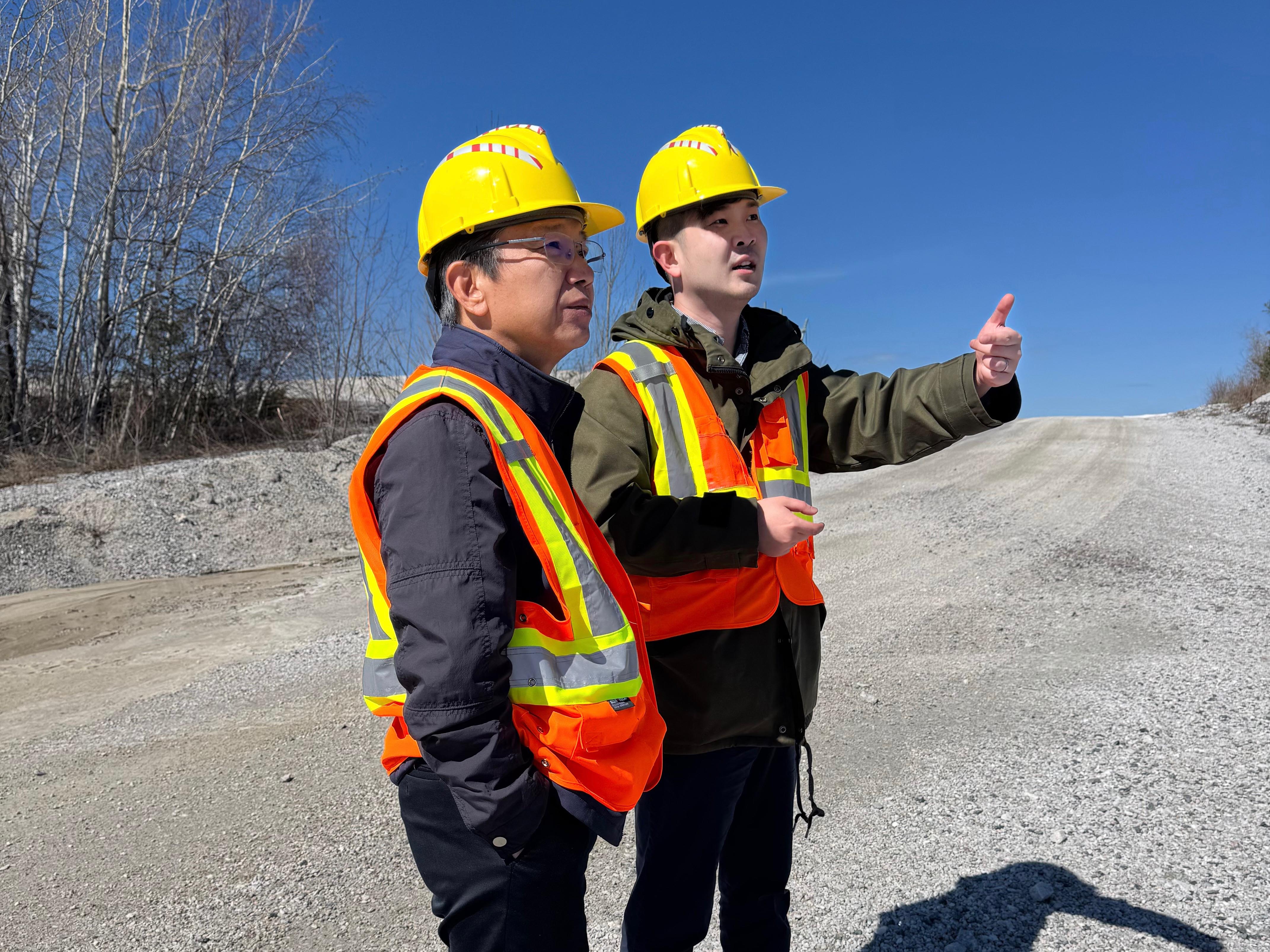 Chairman Wang Pingwei Visits Tanco Mining for Inspection and Research